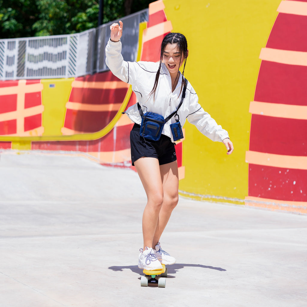 02-RUCKSACK Nano 斜揹包 海藍色