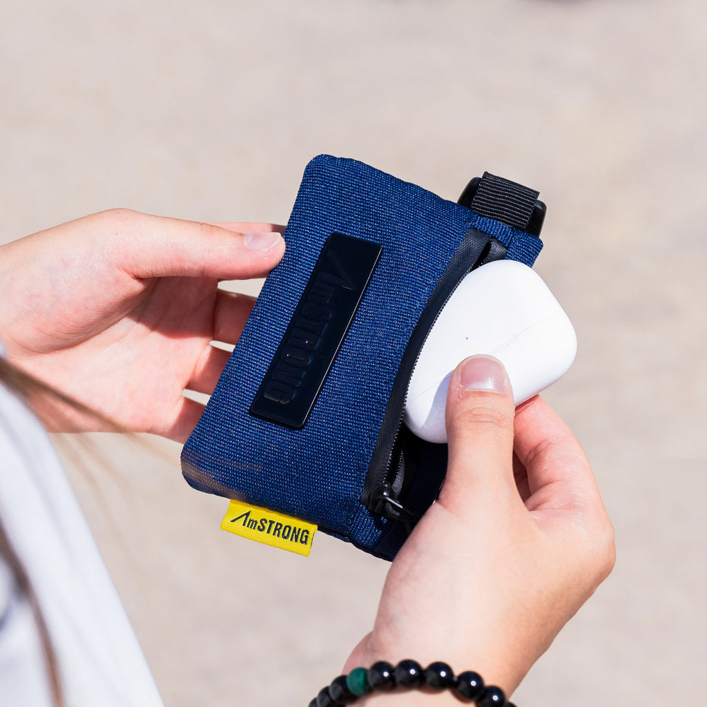 02-POCKET小物包 海藍色