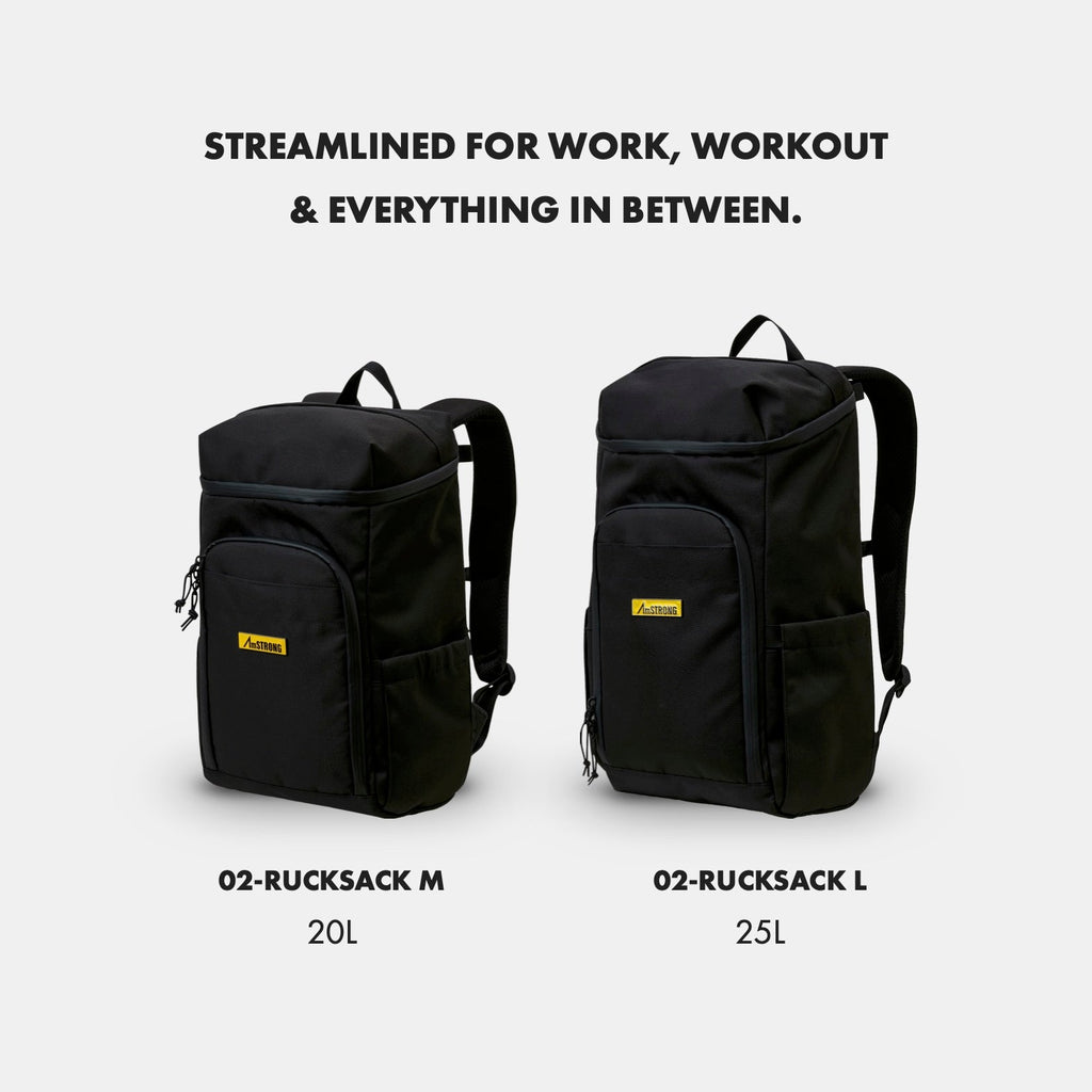 02-RUCKSACK 訓練背包 L 銹橙色