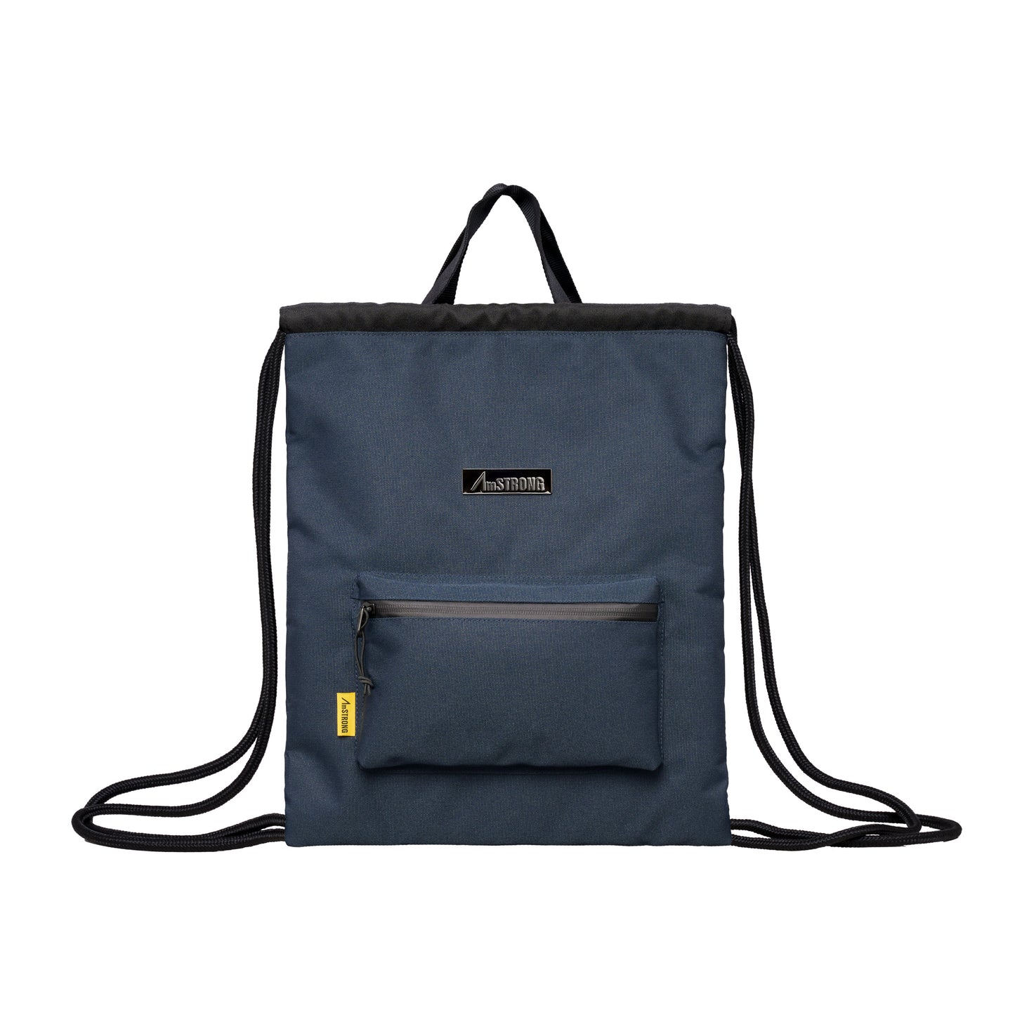 02-DRAWSTRING BAG | Charcoal Blue