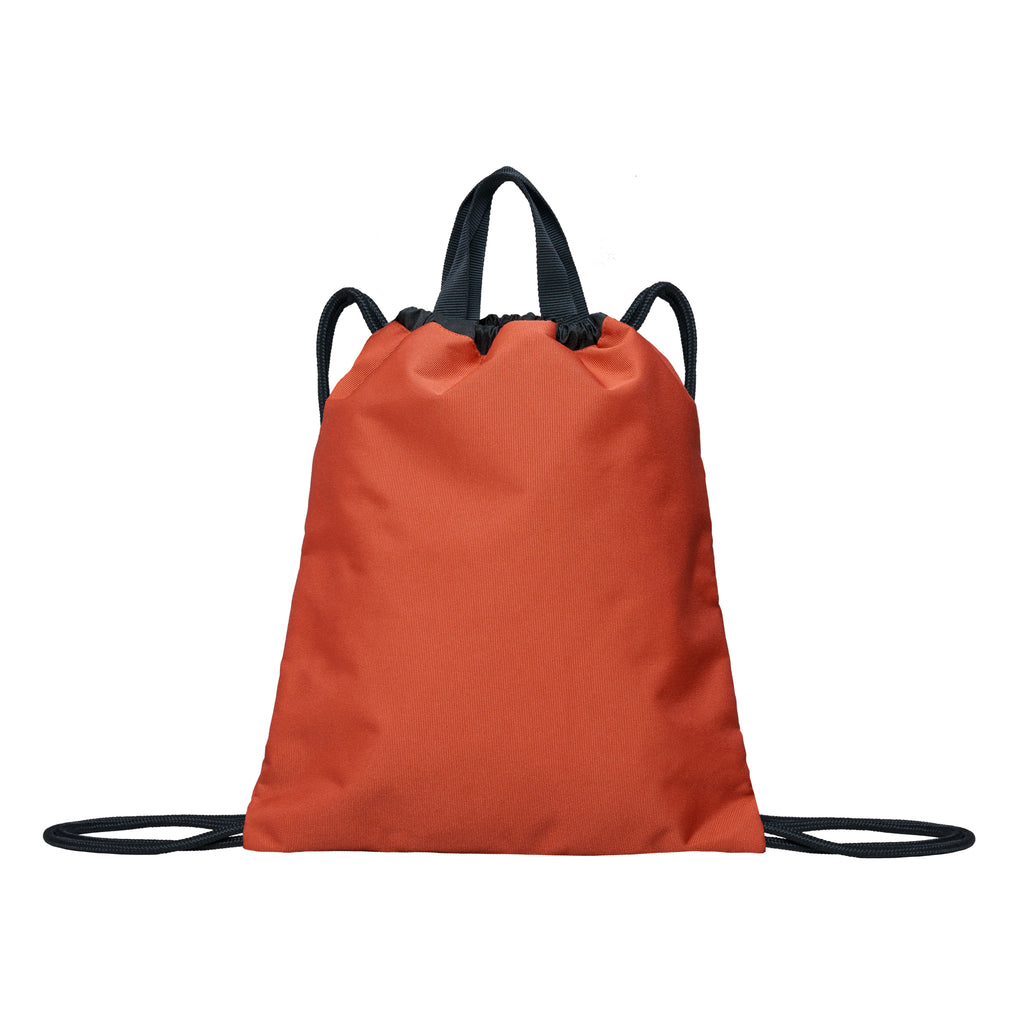 02-DRAWSTRING BAG 索繩包 銹橙色