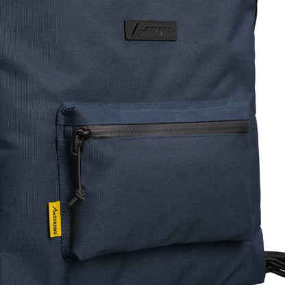 02-DRAWSTRING BAG | Charcoal Blue