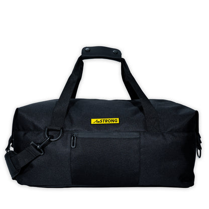 AmSTRONG 30L black sport duffel bag